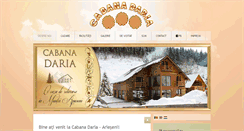 Desktop Screenshot of cabanadaria.ro